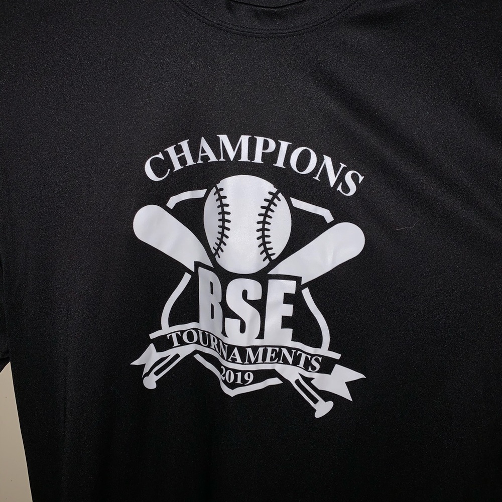 Plain Baseball Tournament T-Shirt